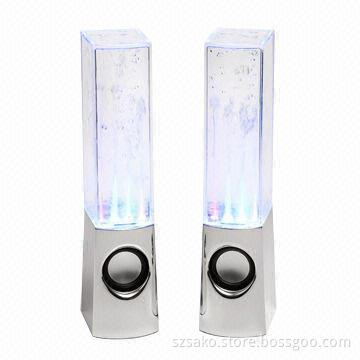 Dancing Water Colorful MP3 Audio Player Portable Bluetooth Speaker